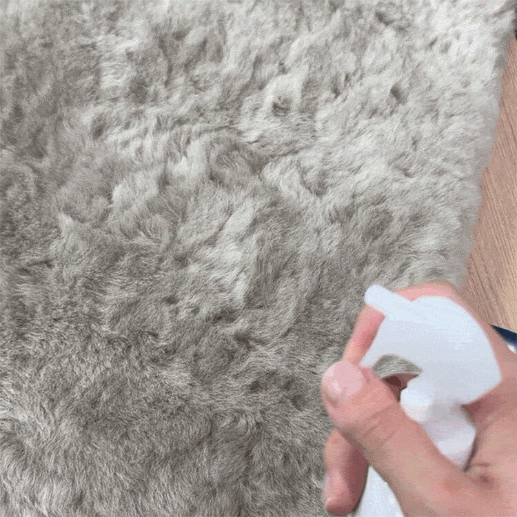 ムートン お手入れ セット ムートンスプレー ムートン専用お手入れブラシ ムートンラグ ムートンクッション ムートンシーツ ムートンブラシ ブラッシング メンテナンス くせ毛直し 長毛 短毛(代引不可)