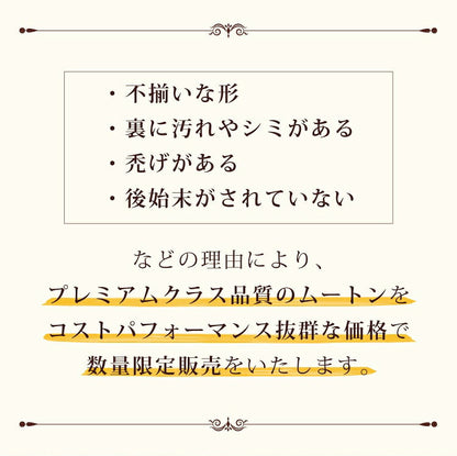 【数量限定】アウトレット 長毛 ムートンラグ 1匹 スプリングラム 原皮 オーストラリア産 ラグ 高品質 選べる16色 ムートン 原皮(代引不可)