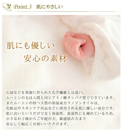 ムートンスリッパ ダブルフェイスルームシューズ Mサイズ ムートン ルームシューズ 来客用 天然素材 ブラウン グレー(代引不可)