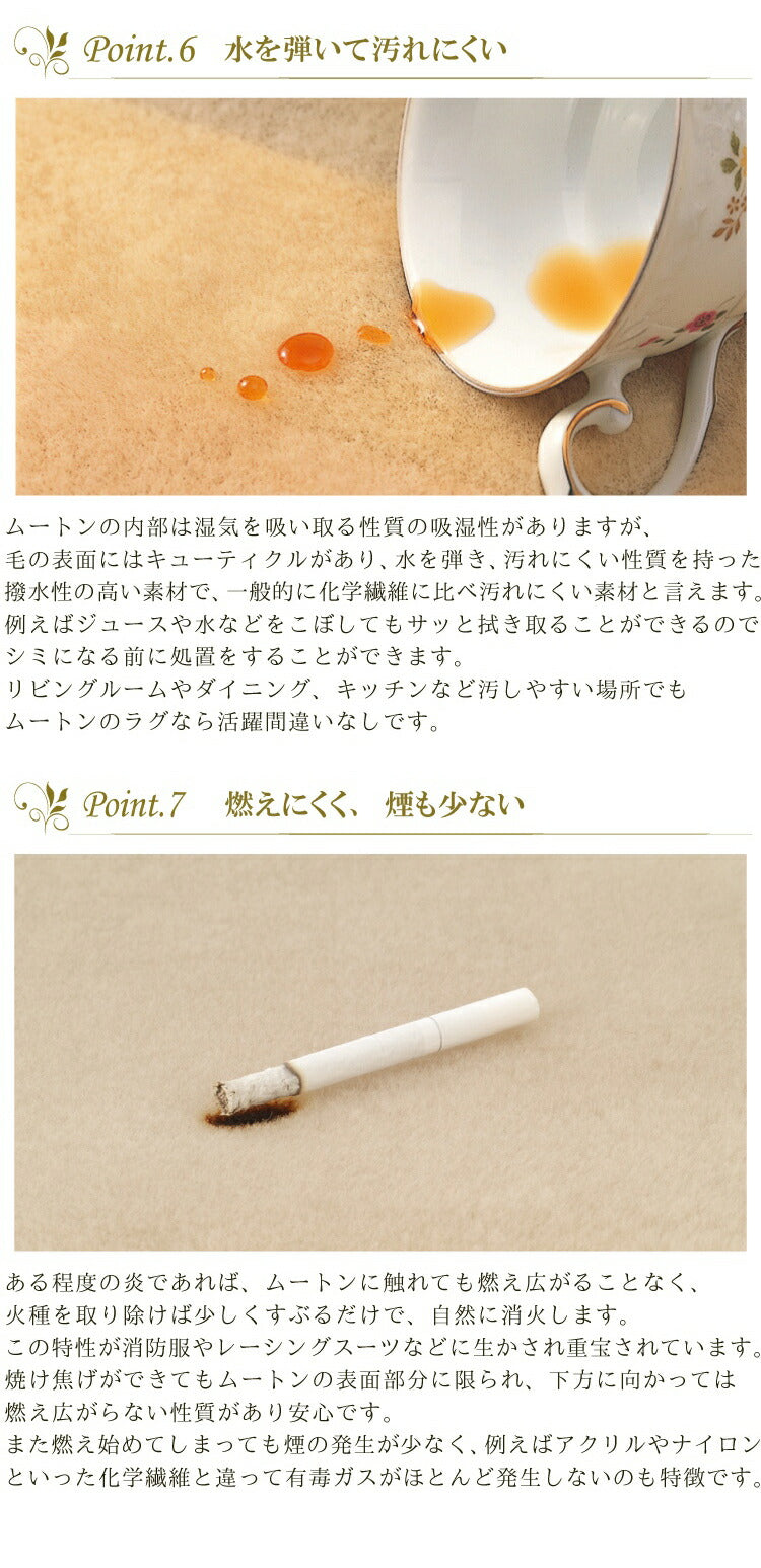 ムートンスリッパ ダブルフェイスルームシューズ Sサイズ ムートン ルームシューズ 来客用 天然素材 ブラウン グレー(代引不可)