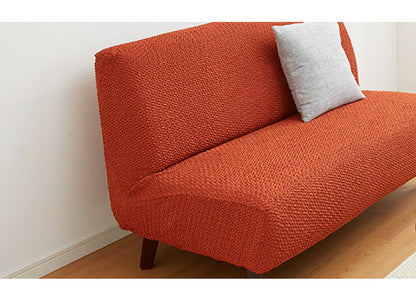 ソファーカバー 2人掛け 肘なし ウエーブ生地 洗える ウォッシャブル 北欧 おしゃれ 2人用 肘無し 肘掛け無し フィット ズレない ストレッチ 伸縮 [ReFit] リ・フィット カバー ソファカバー イスカバー