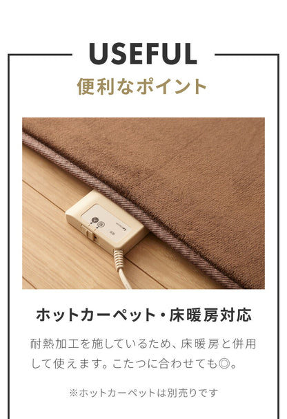 低反発 ラグ 極厚低反発ラグ 140×200cm 低反発ラグマット 洗える 厚さ20mm 撥水 滑り止め付 ホットカーペット対応 抗菌 防ダニ 防臭 長方形 無地 高密度250g/平方メートル ノンホルムアルデヒド