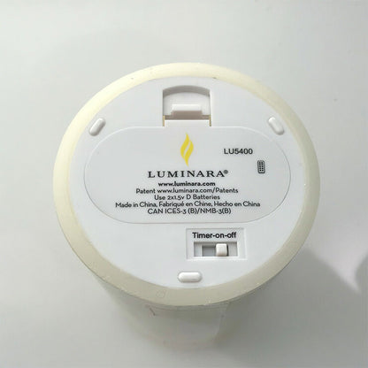 NEW LUMINARA ルミナラ LEDキャンドルライト 無香 Sサイズ アイボリー B03070010IV 3×4