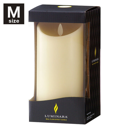 NEW LUMINARA ルミナラ LEDキャンドルライト 無香 Mサイズ アイボリー B03070020IV 3×6
