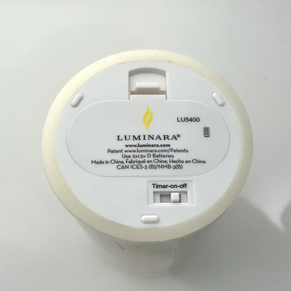 NEW LUMINARA ルミナラ LEDキャンドルライト 無香 Mサイズ アイボリー B03070020IV 3×6