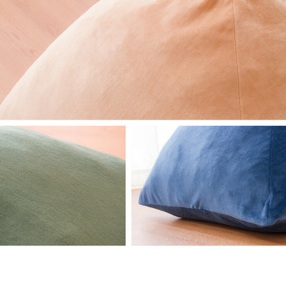 クッション 70×70cm なめらかベロアタワークッション 背もたれ 大きい ジャンボ 無地 北欧 モダン もっちり おしゃれ お昼寝 ごろ寝 フロア 椅子 座椅子 フロアクッション ソファ ピラミッド型 座布団 三角クッション 座イス