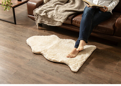 ムートンラグ 1匹サイズ 2枚セット オーストラリア産 長毛 ムートン ラグ もこもこ 毛皮ラグ 敷物 ムートンフリース 60×90