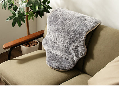 ムートンラグ 1匹サイズ 2枚セット オーストラリア産 長毛 ムートン ラグ もこもこ 毛皮ラグ 敷物 ムートンフリース 60×90