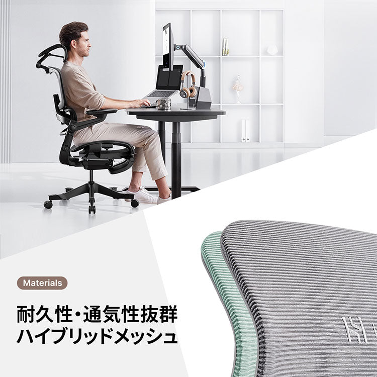 HINOMI H1 PRO V2-L Lサイズ エルゴノミクスチェア Ergonomics CHAIR オフィスチェア デスク オフィス 省スペース 折りたたみ 折りたたみ式フレーム 調整機能 アームレスト ヘッドレスト(代引不可)