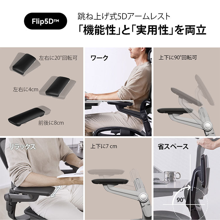 HINOMI H1 PRO V2-L Lサイズ エルゴノミクスチェア Ergonomics CHAIR オフィスチェア デスク オフィス 省スペース 折りたたみ 折りたたみ式フレーム 調整機能 アームレスト ヘッドレスト(代引不可)
