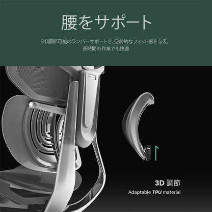 HINOMI X1-L Lサイズ エルゴノミクスチェア X1 Ergonomics CHAIR オフィスチェア デスク オフィス 背もたれ調節 ランバーサポート アームレスト ヘッドレスト リクライニング(代引不可)