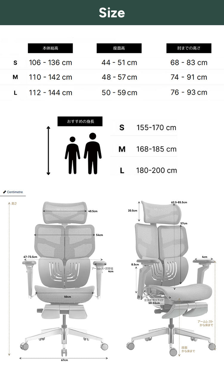 HINOMI X1-M Mサイズ エルゴノミクスチェア X1 Ergonomics CHAIR オフィスチェア デスク オフィス 背もたれ調節 ランバーサポート アームレスト ヘッドレスト リクライニング(代引不可)