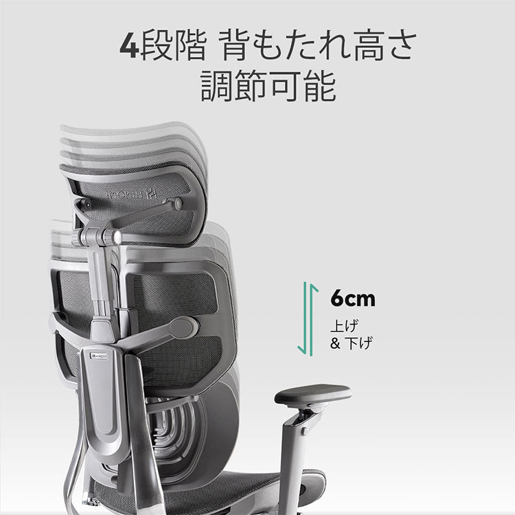 HINOMI X1-M Mサイズ エルゴノミクスチェア X1 Ergonomics CHAIR オフィスチェア デスク オフィス 背もたれ調節 ランバーサポート アームレスト ヘッドレスト リクライニング(代引不可)