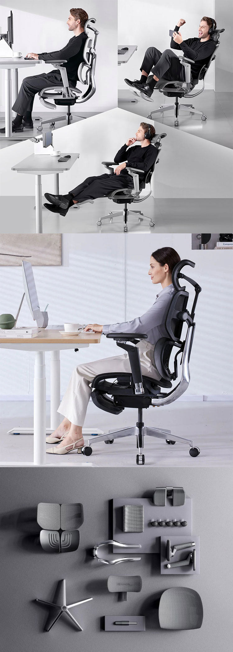 HINOMI X1-S Sサイズ エルゴノミクスチェア X1 Ergonomics CHAIR オフィスチェア デスク オフィス 背もたれ調節 ランバーサポート アームレスト ヘッドレスト リクライニング(代引不可)
