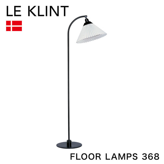 日本正規品  LE KLINT レ・クリント クラシック フロアランプ モデル368 KF368BK レクリント フロアライト スタンドライト フロアスタンドライト 間接照明 北欧 デンマーク製 北欧照明 おしゃれ(代引不可)
