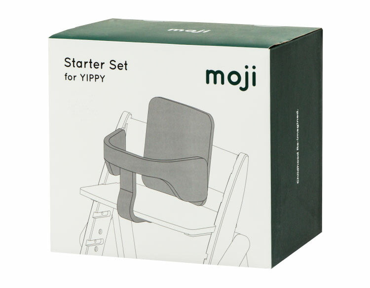 moji モジ イッピー専用 スターターセット YIPPY用 ベビーチェア 取り付け バンパーバー バックレスト ベビー キッズ チェア 椅子 北欧(代引不可)