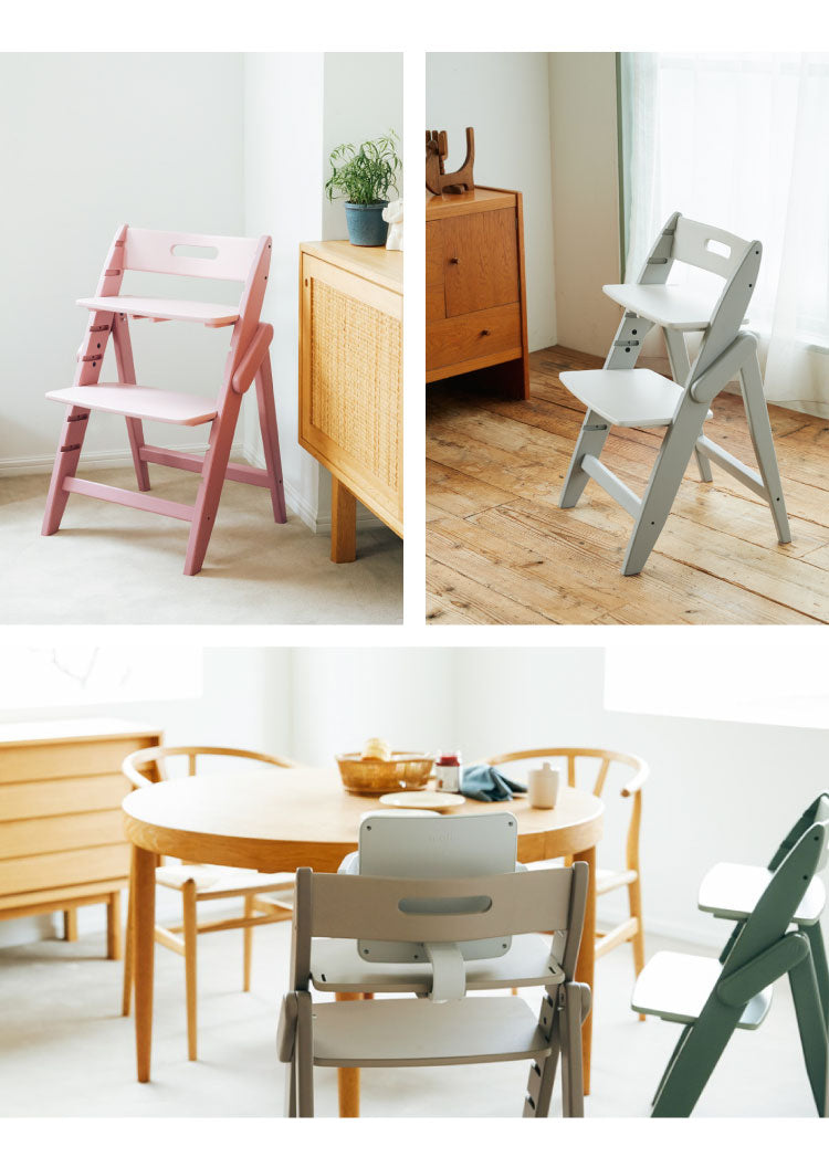 セット販売 moji モジ ベビーチェア イッピー コージィR スターターセット 2点セット YIPPY COZY R コージー ラバー材 3年保証(代引不可)