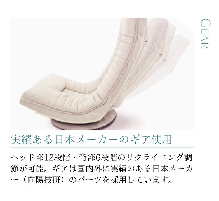 cocochi ROTATING CHAIR アップサイド ドゥ ココチ 回転座椅子 MYK023-001 座椅子 回転式 リビング シンプル おしゃれ 回転 椅子 いす イス 背もたれ アイボリー グレー(代引不可)