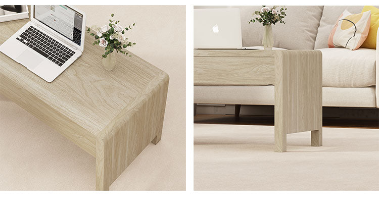 ROOMY CENTER TABLE SAND アップサイド ドゥ ルーミー センターテーブル サンド BY-CT1534-1 テーブル シンプルリビング 韓国インテリア かわいい おしゃれ 木目調(代引不可)