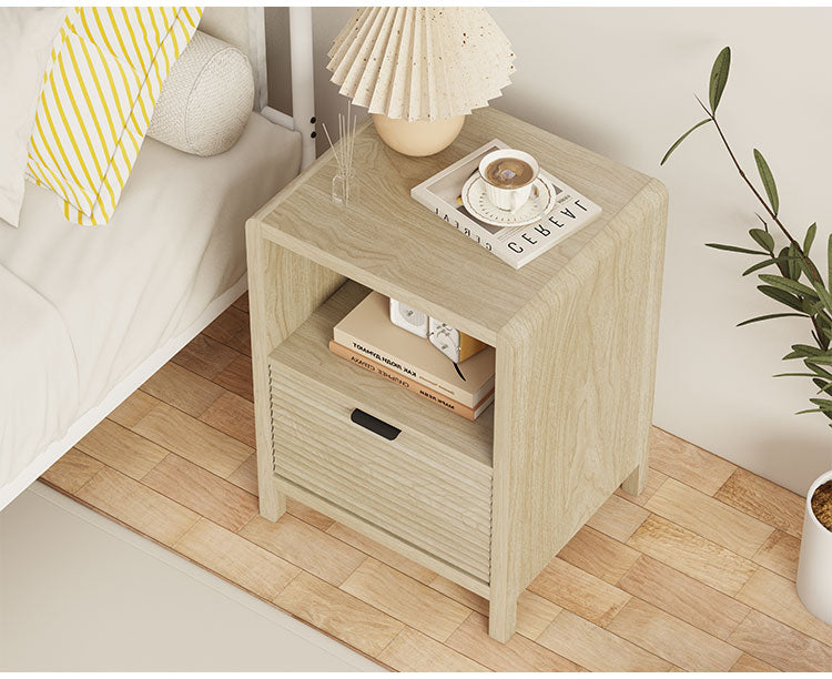 ROOMY SIDE TABLE SAND アップサイド ドゥ ルーミー サイドテーブル サンド BY-ET1503-1 収納 収納棚 韓国インテリア かわいい おしゃれ 木目調(代引不可)