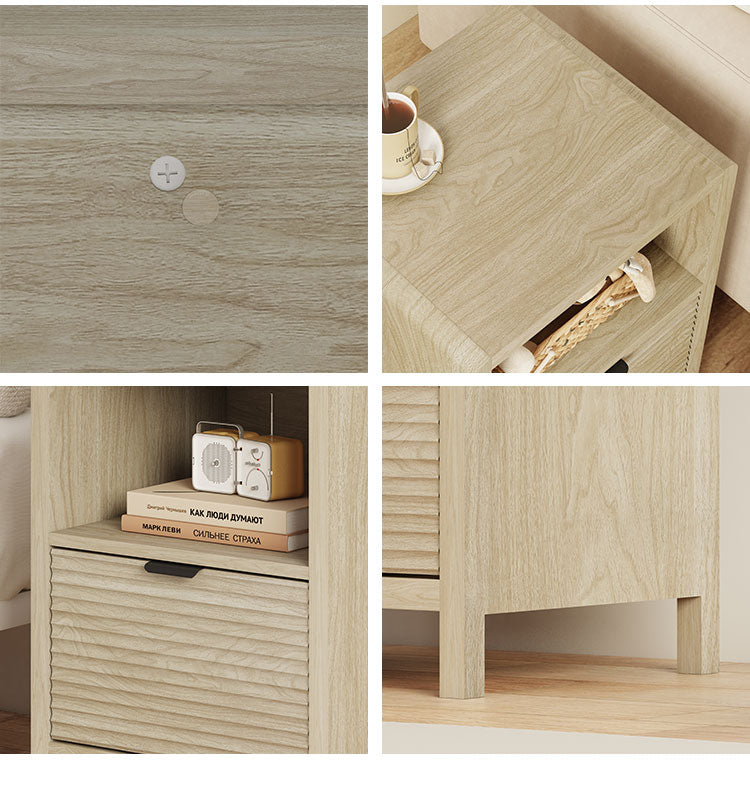 ROOMY SIDE TABLE SAND アップサイド ドゥ ルーミー サイドテーブル サンド BY-ET1503-1 収納 収納棚 韓国インテリア かわいい おしゃれ 木目調(代引不可)