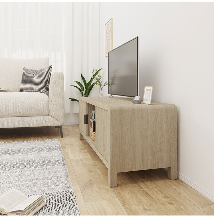 ROOMY LOW BOADE SAND テレビスタンド リビング テレビ下収納 収納 収納家具 かわいい おしゃれ 木目調 韓国インテリア シンプル ローボード(代引不可)