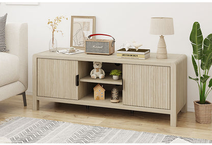 ROOMY LOW BOADE SAND テレビスタンド リビング テレビ下収納 収納 収納家具 かわいい おしゃれ 木目調 韓国インテリア シンプル ローボード(代引不可)