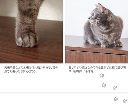 キャットトイレクローゼット Galetta(ガレッタ) 猫トイレ クローゼット キャットトイレ トイレ収納(代引不可)