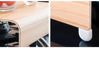 1口コンロカバー TEER ティール コンロカバー コンロ上 作業台 作業スペース キッチン 雑貨 台所 カバー 木目調 ナチュラル おしゃれ 一人暮らし(代引不可)