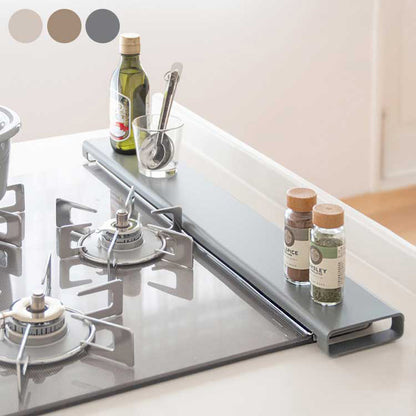 薄型排気口カバー Mento 排気口カバー 60cm フラット くすみカラー キッチン コンロ 油はね 排気口 カバー 排気孔 薄型 IHヒーター スチール 60(代引不可)