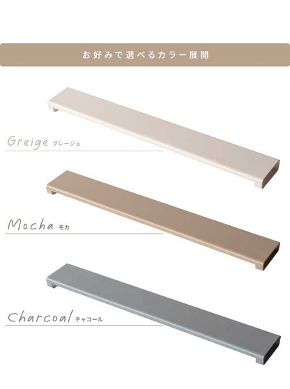 薄型排気口カバー Mento 排気口カバー 60cm フラット くすみカラー キッチン コンロ 油はね 排気口 カバー 排気孔 薄型 IHヒーター スチール 60(代引不可)