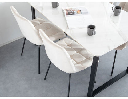 ダイニングチェア2脚セット Lement 同色2脚セット PUレザー ダイニング チェア クッション リビングチェア ダイニングチェアー 椅子 いす イス おしゃれ ダイニング用 二脚セット DCH-1000(代引不可)