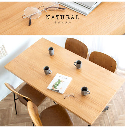 ダイニングテーブル INDUSTRIAL インダストリアル DNT-A1200 ブラウン ダイニング テーブル 無機質 無骨 ゆったり座れる 幅150cm 組立 リビング 机(代引不可)