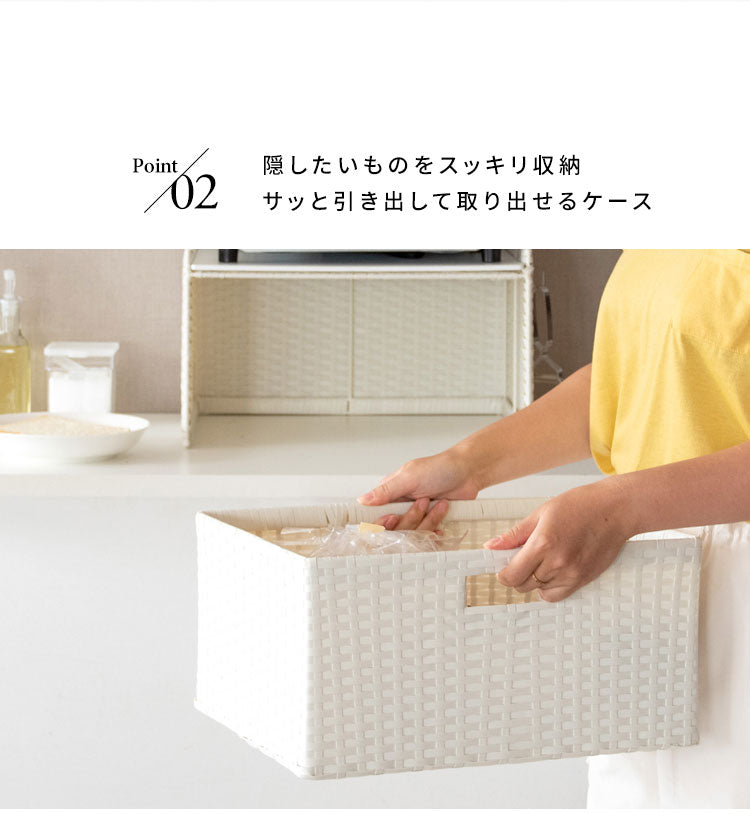 ドロワーラック Stire ブレットケース パン収納 キッチン収納 トースターラック おしゃれ パンケース 大容量 ブレッドボックス ラック パンカバー 食パン ブレッド缶 収納 引き出し 台所収納(代引不可)