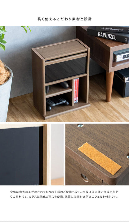 ゲーム機ラック REGABO レガボ Switch対応 スリムタイプ ゲーム 収納棚 GRK-003 ゲーミングラック ゲーム機 収納 コントローラー収納 ゲーム機収納ラック 引き出し(代引不可)