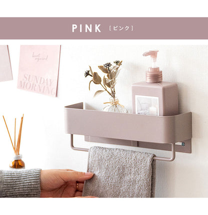 タオルハンガー TEER ティール くすみカラー かわいい おしゃれ タオルハンガー タオル掛け くすみカラー フェイスタオル バスタオル キッチン トイレ サニタリー ハンガー 収納 ボトル収納(代引不可)