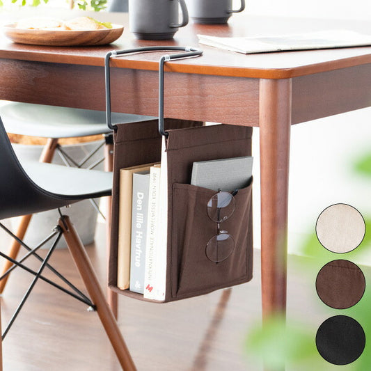 ハンギングラック COLGA コルガ ちょい足し収納 テーブル下収納 引っかけ 新聞 雑誌収納 収納ラック 雑誌置き デスク収納(代引不可)