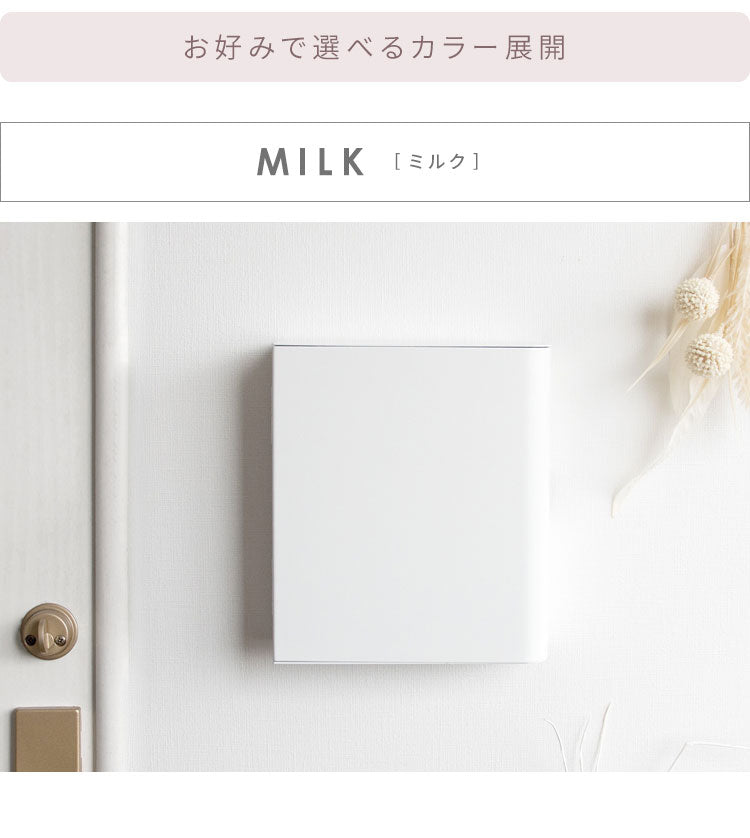 キーボックス TEER ティール くすみカラー かわいい おしゃれ 鍵収納 壁面収納 壁掛け 収納ケース 収納ボックス ボックス 扉付き コンパクト 目隠し マグネット 磁石 ねじ止め キーケース 玄関(代引不可)