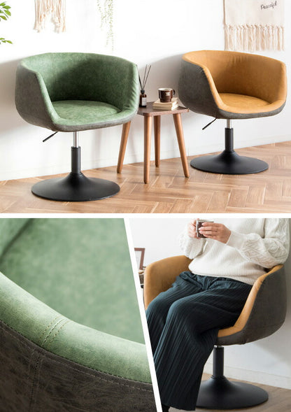 パーソナルチェア Epona エポナ 昇降式 肘付き ダイニングチェア リラックスチェア カフェチェア フィットチェア チェア 椅子(代引不可)