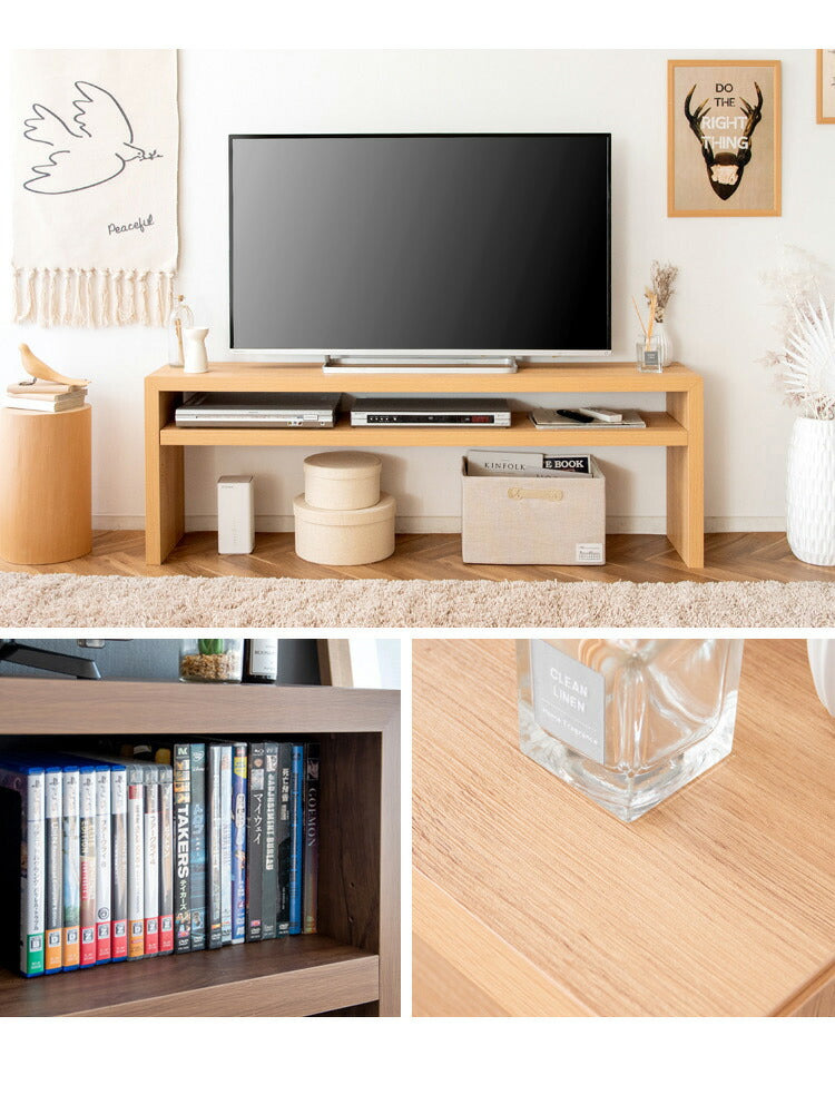 シンプルテレビ台 テレビ台 テレビボード 120cm インテリア 収納 収納家具 リビング収納 ローボード 棚 テレビラック TV台 TVボード パソコン台 AVボード おしゃれ 木目調(代引不可)