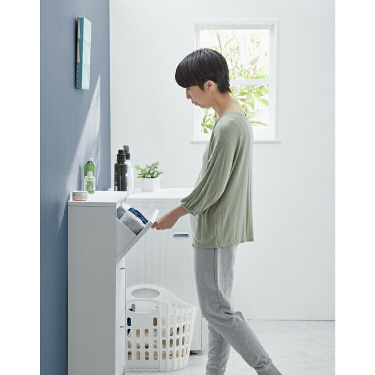 日本製 サニタリーチェスト 奥行20cm フラップタイプ 薄型 すき間収納 サニタリーすき間チェスト ランドリー 棚 ラック チェスト ランドリー収納 スマート コンパクト 国産 おしゃれ かわいい(代引不可)