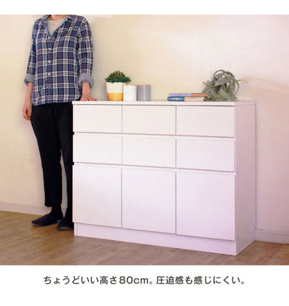 日本製 キャビネット 幅70 高さ80 本棚 リビング 扉付き おしゃれ シンプル 北欧 モダン 木製 リビング スクエアキャビネット スクエア 収納棚 2段チェスト 書棚 かわいい 国産 収納 ルーター収納(代引不可)