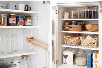 キッチンストッカー 食品 収納庫 日本製 幅60 高さ180 スリム 食器棚  キッチン 収納棚 スリム 8段 八段 大容量 キッチン収納棚(代引不可)