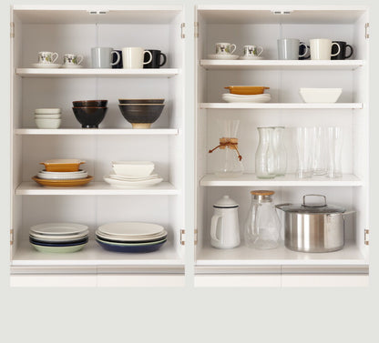 キッチンストッカー 食品 収納庫 日本製 幅60 高さ180 スリム 食器棚  キッチン 収納棚 スリム 8段 八段 大容量 キッチン収納棚(代引不可)