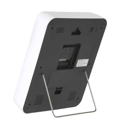 ノア精密 MAG 電波自動点灯置掛両用時計 ルック W-779 WH-Z ライト 電波時計 夜間秒針停止機能 ステップ秒針 マグ