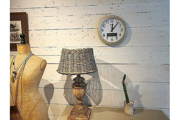 ノア精密 ナイトグロー 自動点灯 W-710 電波時計 CGM