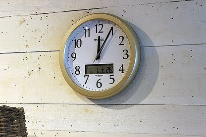 ノア精密 ナイトグロー 自動点灯 W-710 電波時計 CGM