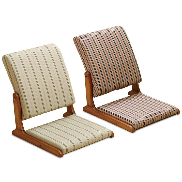 座椅子 国産 中居木工 背のび 日本製 木製 和風 和 和室 かわいい おしゃれ レトロ(代引不可)