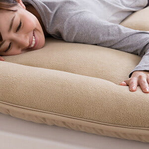 ふとん 布団 あったかマイクロファイバー敷布団・掛布団 mofua モフア シングル 抗菌なかわた入り