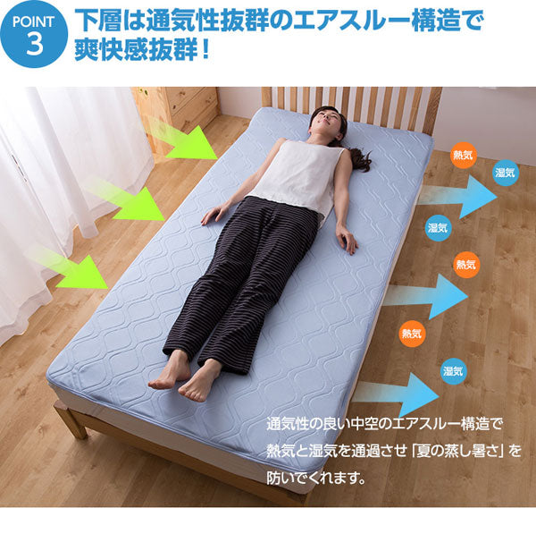 ネオクール(R)超ひんやりエアーマット シングル